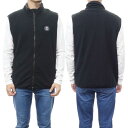 HYDROGEN ハイドロゲン メンズ フリースベスト G00460 VEST MICROFLEECE GOLF ブラック