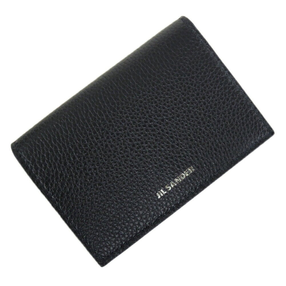 乐天商城 - JIL SANDER ジルサンダー ビジネスカードケース/名刺入れ J26VL0027 P8892/FLAT CARD HOLDER ブラック 2026春夏新作