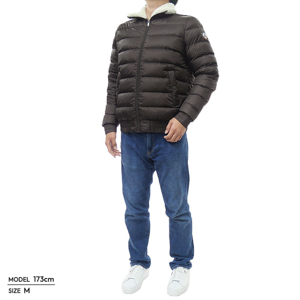 JOTT ジョット メンズダウンジャケット MDOW212544 / CHUCK ダークブラウン