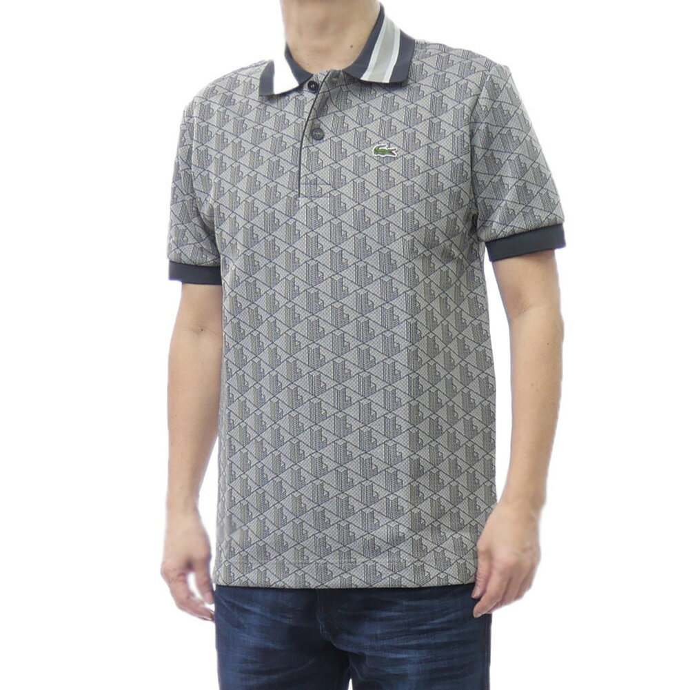 Polo衫 - LACOSTE ラコステ メンズポロシャツ DH1417 グレー 2026春夏新作