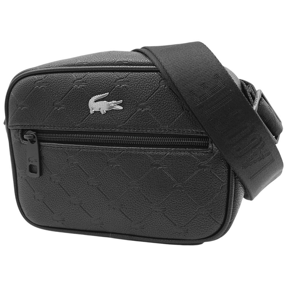 Rakuten - LACOSTE ラコステ メンズショルダーバッグ NH5336MU ブラック 2026春夏新作