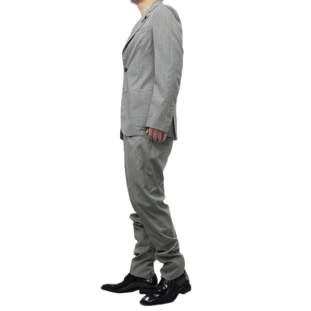 LARDINI ラルディーニ メンズシングル2Bセットアップスーツ EQ055Q EQEL62709 グレー