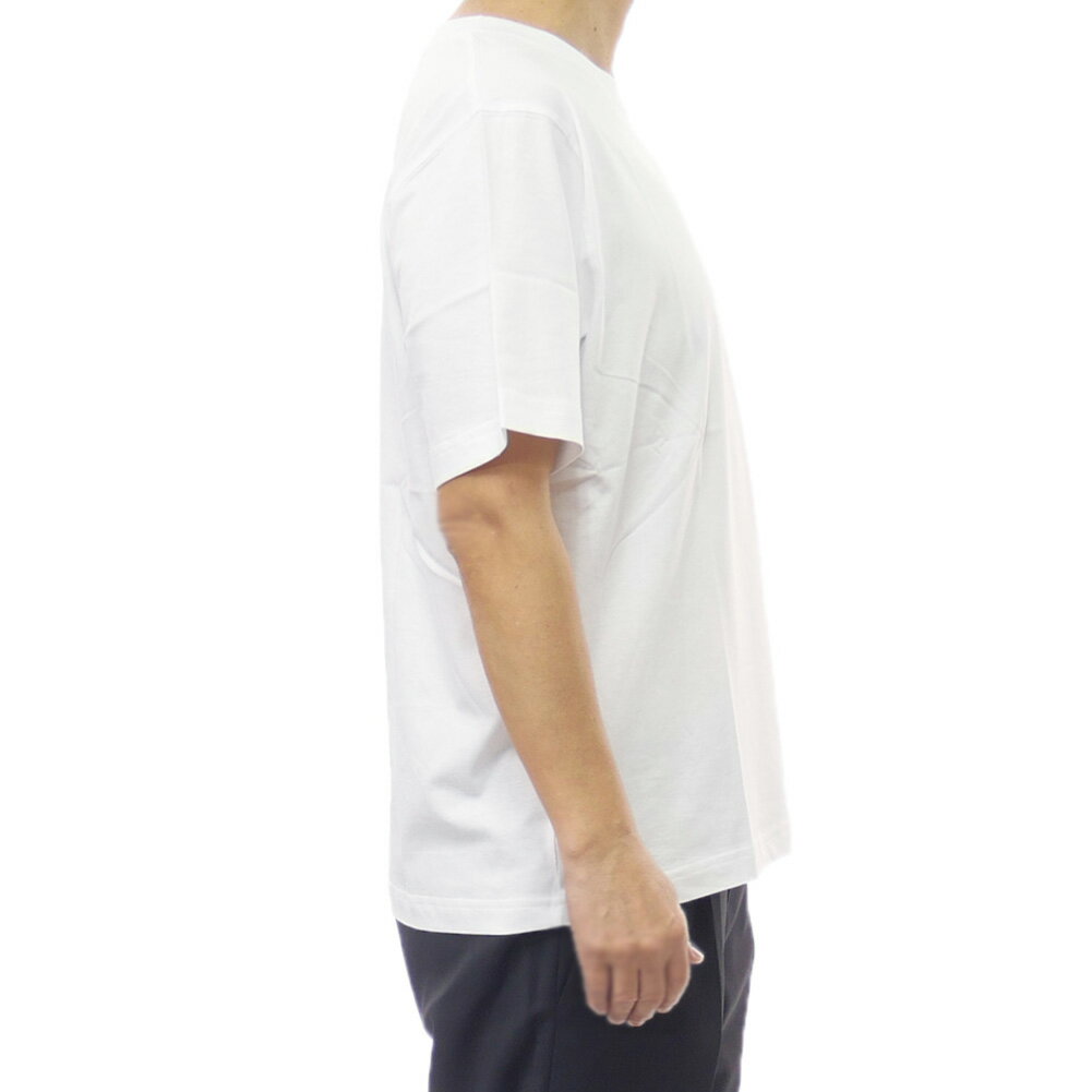 LARDINI ラルディーニ メンズクルーネックTシャツ CNLTMC70 CN64052 ホワイト 2026春夏新作