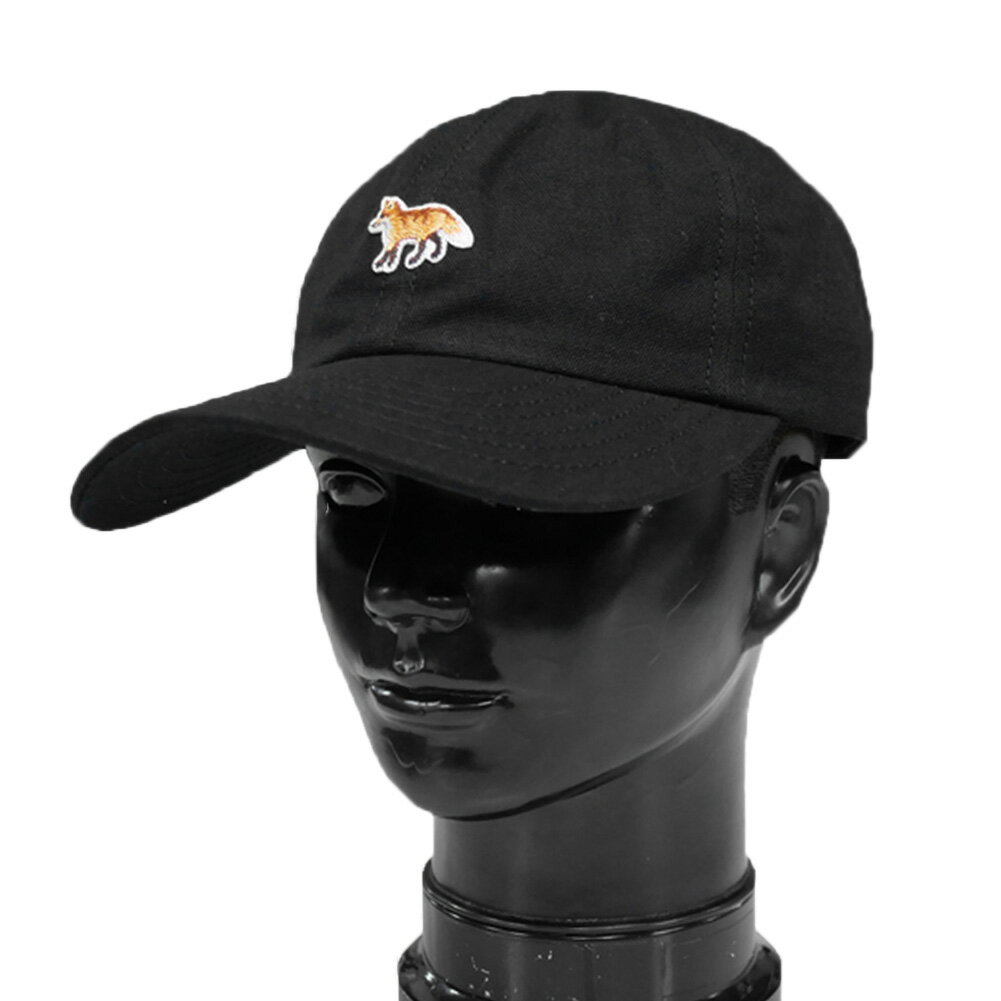 Rakuten - MAISON KITSUNE メゾンキツネ ベースボールキャップ OW06109 WB0026 ブラック 定番人気商品