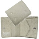 MAISON MARGIELA メゾンマルジェラ メンズ二つ折り財布(小銭入れ付き) S56UI0140 P4455 ライトグレー 2025春夏新作(4)