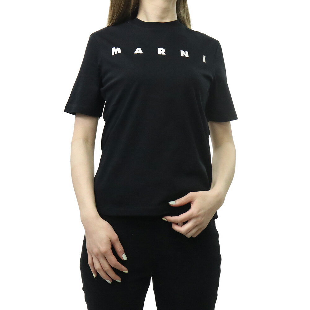 Rakuten - MARNI マルニ キッズ レディースクルーネックTシャツ M01601 M00RF ブラック 2026春夏新作