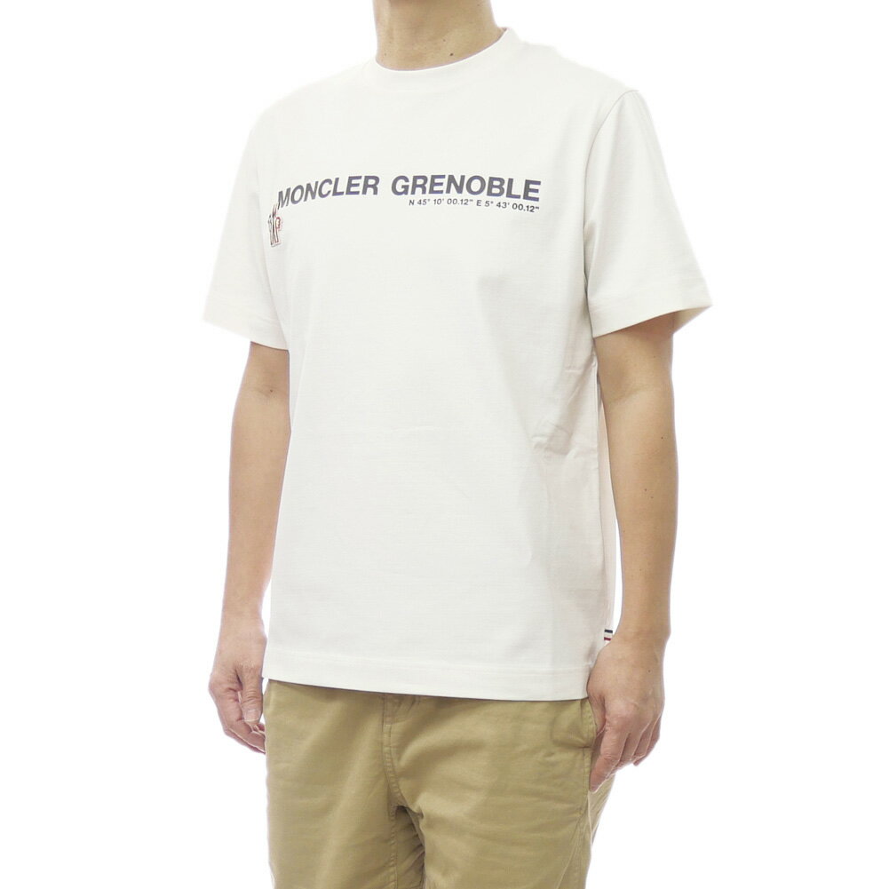 Rakuten - MONCLER モンクレール メンズクルーネックTシャツ 8C00017 89AW1 ホワイト 2026春夏新作