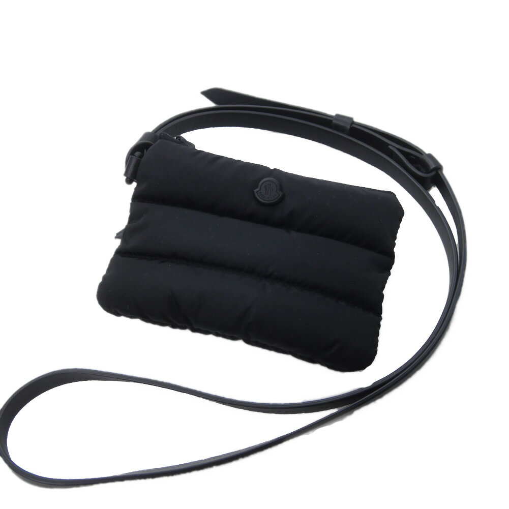 樂天商城 - MONCLER モンクレール メンズミニポーチ 6G00004 M7451 / CARADOC CARD HOLDER ブラック 2026春夏新作