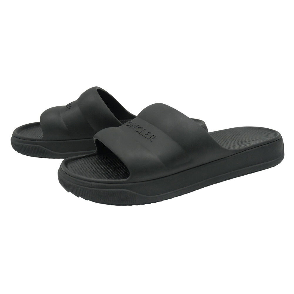 樂天商城 - MONCLER モンクレール メンズシャワーサンダル 4N00010 M8260 / MONCLER ALTIVE SLIDE ブラック 2026春夏新作