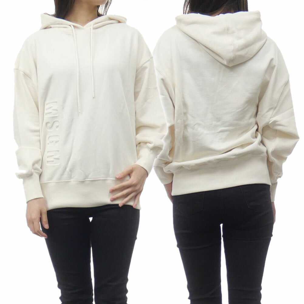 樂天商城 - MSGM エムエスジーエム レディース プルオーバーパーカー 3141MDM164 217799 ベージュ