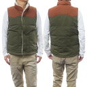 PATAGONIA パタゴニア メンズダウンベスト 27588/MEN’S REVERSIBLE BIVY DOWN VEST（メンズリバーシブルビビーダウンベスト） BSNG ダークオレンジ×グリーン /定番人気商品