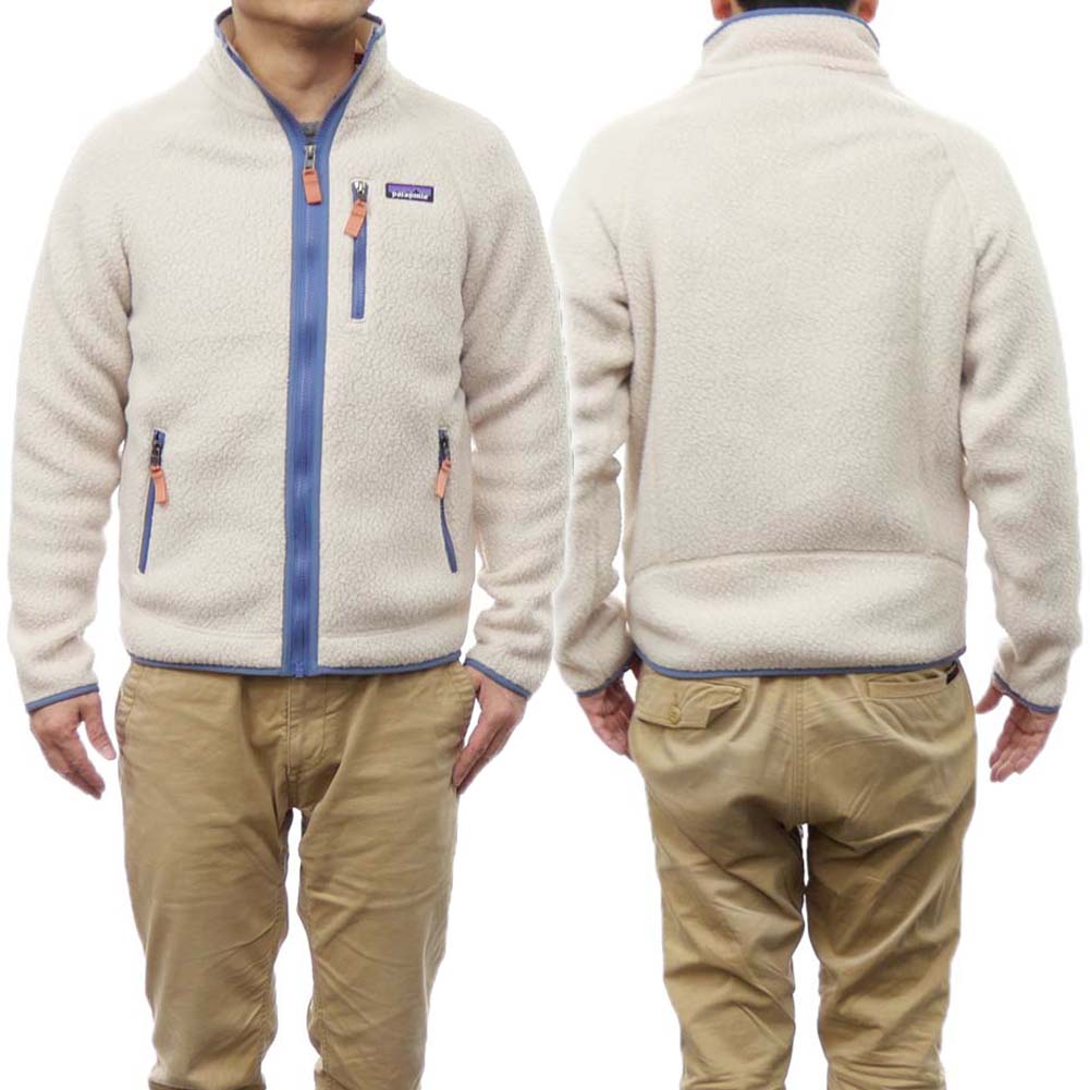 PATAGONIA パタゴニア メンズフリースジャケット 22801/MEN’S RETRO PILE JACKET（メンズレトロパイルジャケット） DNLU ベージュ /2024春夏新作