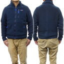 楽天BIVLABOPATAGONIA パタゴニア メンズフリースジャケット 22801/MEN’S RETRO PILE JACKET（メンズレトロパイルジャケット） NENA ネイビー /定番人気商品