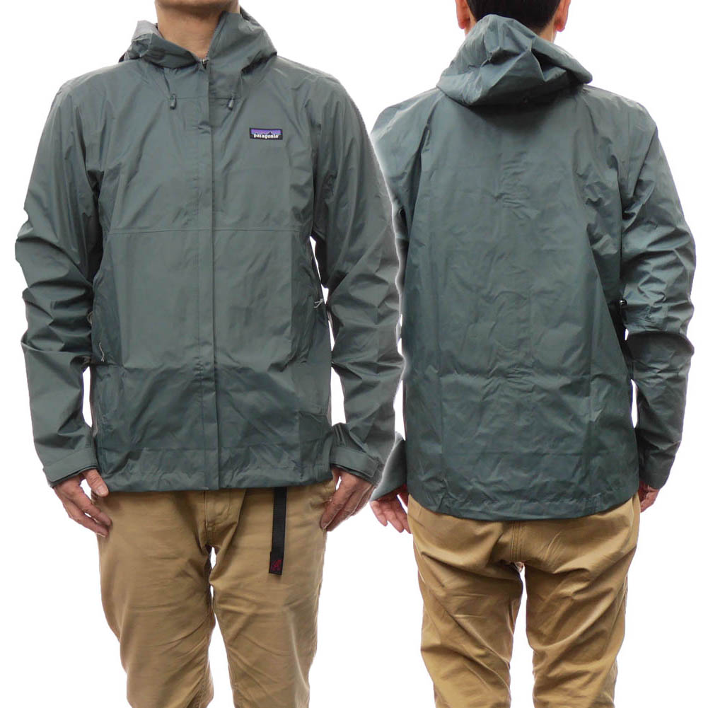 パタゴニア ブルゾン メンズ PATAGONIA パタゴニア メンズナイロンジャケット 85241/M’S TORRENTSHELL 3L RAIN JKT（メンズトレントシェル3Lジャケット） NUVG グリーン /2024春夏新作