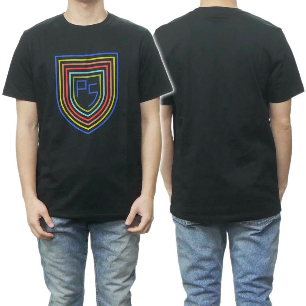 PAUL SMITH ポールスミス メンズクルーネックTシャツ M2R 011R FP2472 ブラック