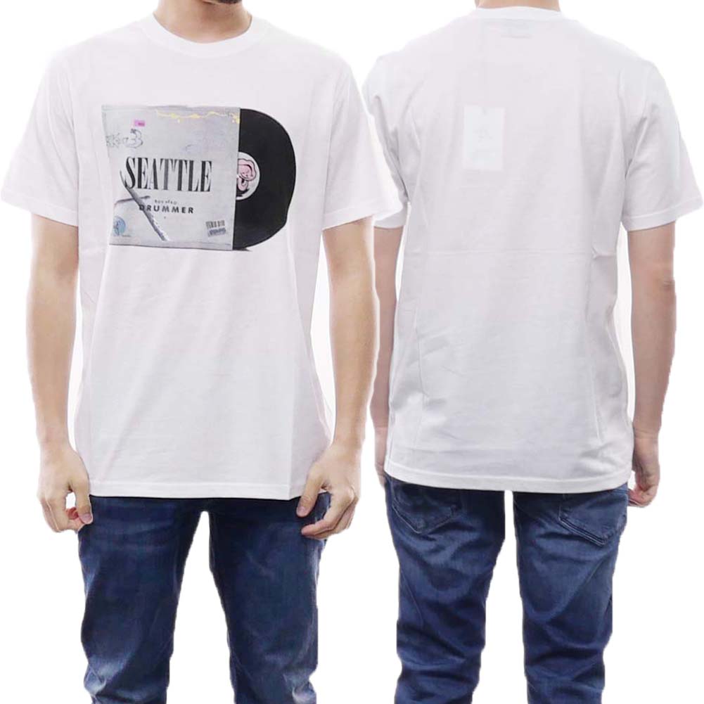 ポールスミス PS PAUL SMITH ポールスミス メンズクルーネックTシャツ M2R 011R HP3190 ホワイト