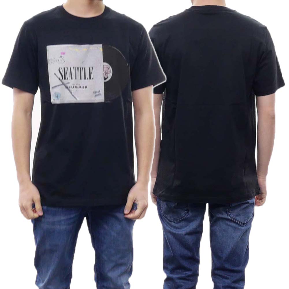 ポールスミス PS PAUL SMITH ポールスミス メンズクルーネックTシャツ M2R 011R HP3190 ブラック