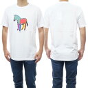 ポールスミス PS PAUL SMITH ポールスミス メンズクルーネックTシャツ M2R 011R KP3848 ホワイト