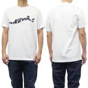 PS PAUL SMITH ポールスミス メンズクルーネックTシャツ M2R 011R MP4440 ホワイト /2024春夏新作