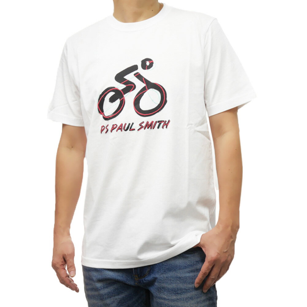 樂天商城 - PS PAUL SMITH ポールスミス メンズクルーネックTシャツ M2R 011R PP4960 ホワイト