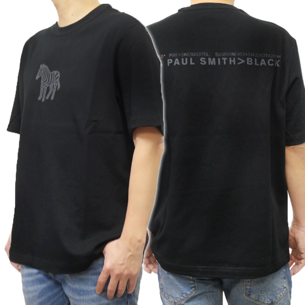 樂天商城 - PS PAUL SMITH ポールスミス メンズクルーネックTシャツ M2R 204Z PP5126 ブラック