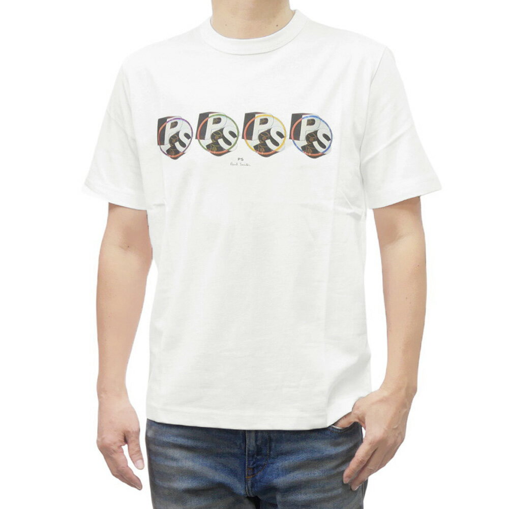樂天商城 - PS PAUL SMITH ポールスミス メンズクルーネックTシャツ M2R 220X PP5120 ホワイト