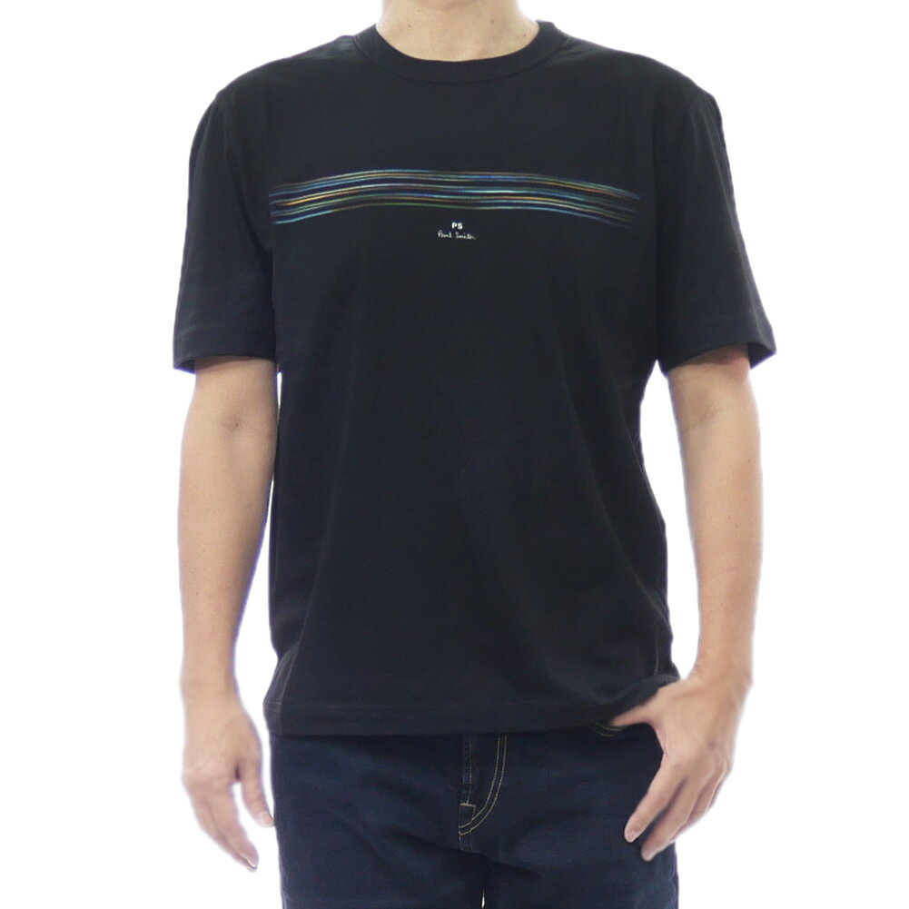 樂天商城 - PS PAUL SMITH ポールスミス メンズクルーネックTシャツ M2R 220X TP5447 ブラック