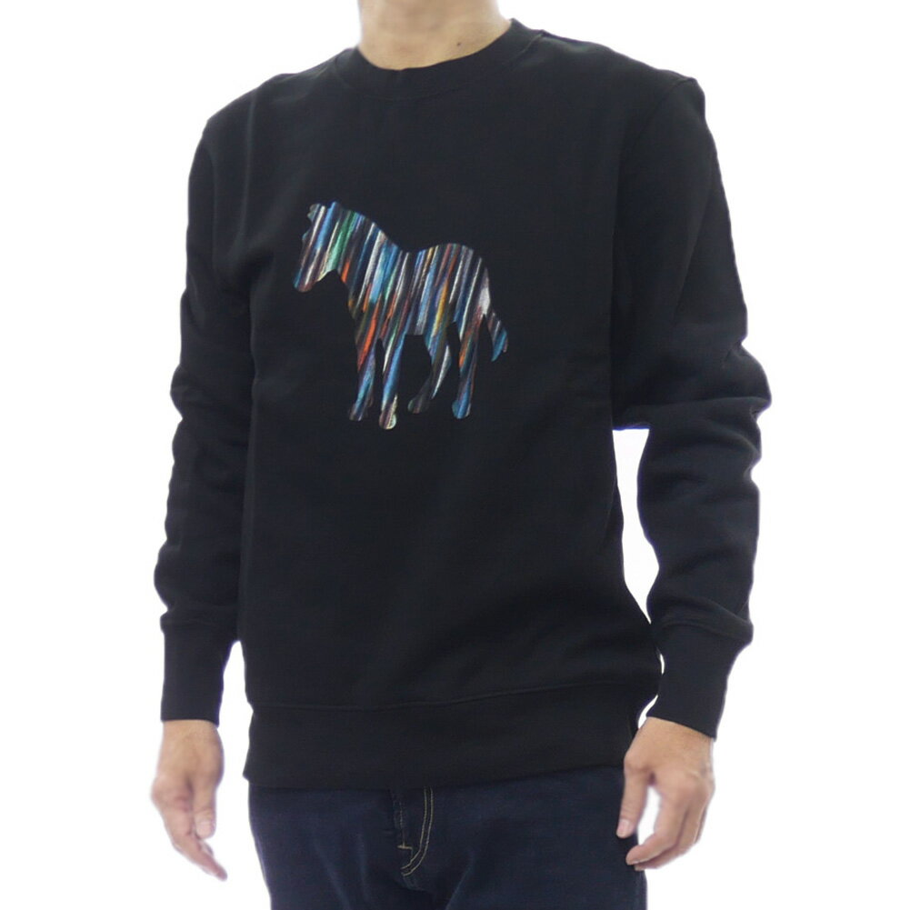 乐天商城 - PS PAUL SMITH ポールスミス メンズトレーナー M2R 668U TP5399 ブラック