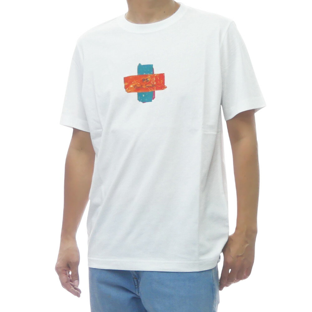 Rakuten - PS PAUL SMITH ポールスミス メンズクルーネックTシャツ M2R 011R VP5795 ホワイト 2026春夏新作