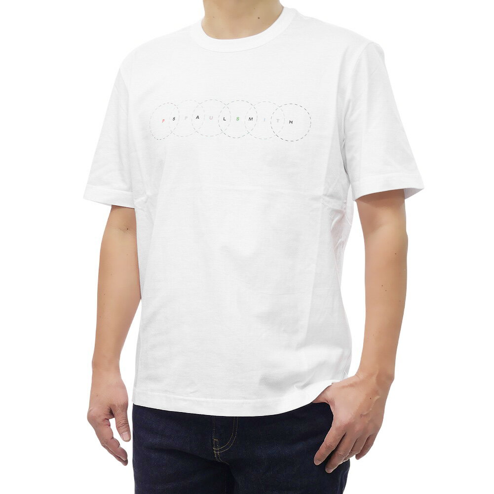 樂天商城 - PS PAUL SMITH ポールスミス メンズクルーネックTシャツ M2R 220X VP5586 ホワイト 2026春夏新作