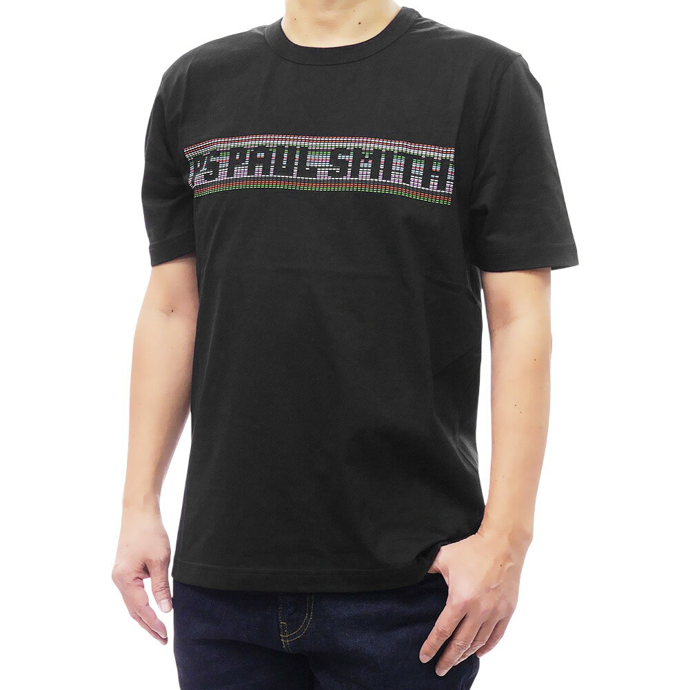 乐天商城 - PS PAUL SMITH ポールスミス メンズクルーネックTシャツ M2R 220X VP5590 ブラック 2026春夏新作