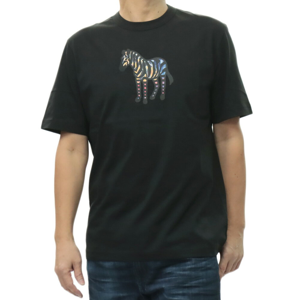 Rakuten - PS PAUL SMITH ポールスミス メンズ クルーネックTシャツ M2R 220X VP5607 ブラック 2026春夏新作