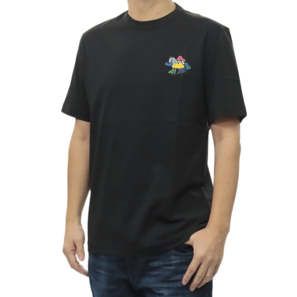 乐天商城 - PS PAUL SMITH ポールスミス メンズ クルーネックTシャツ M2R 220X VP5610 ブラック 2026春夏新作