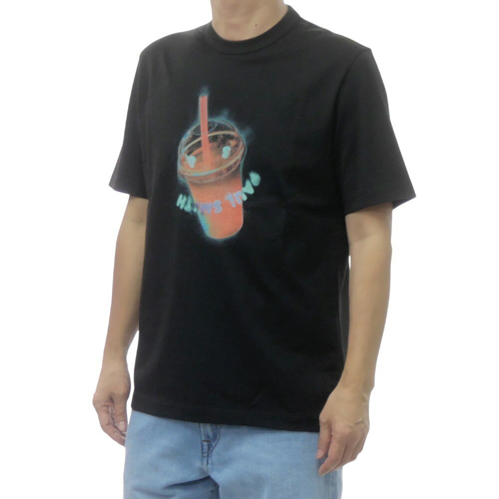 Rakuten - PS PAUL SMITH ポールスミス メンズクルーネックTシャツ M2R 011R VP5793 ブラック 2026春夏新作