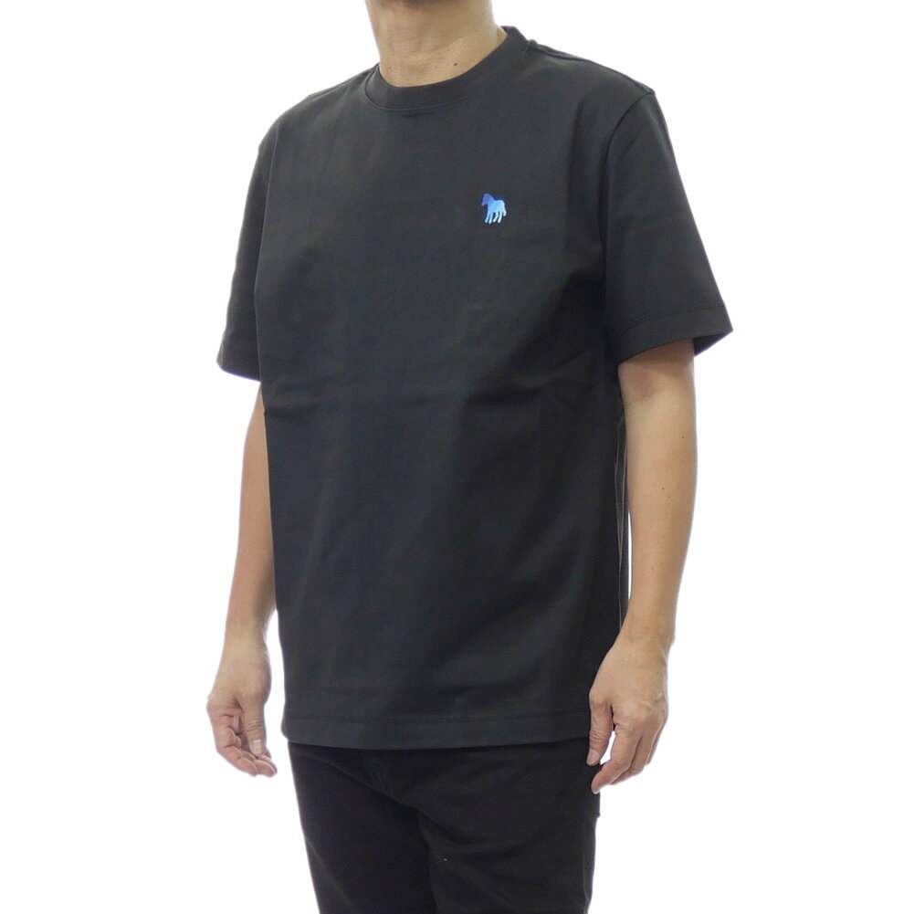 樂天商城 - PS PAUL SMITH ポールスミス メンズ クルーネックTシャツ M2R 965X VP5691 ブラック 2026春夏新作