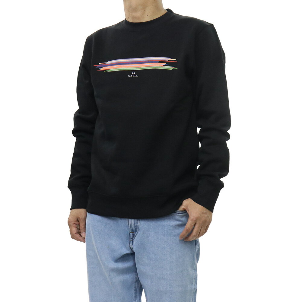 Sweat - PS PAUL SMITH ポールスミス メンズトレーナー M2R 668U VP5759 ブラック 2026春夏新作