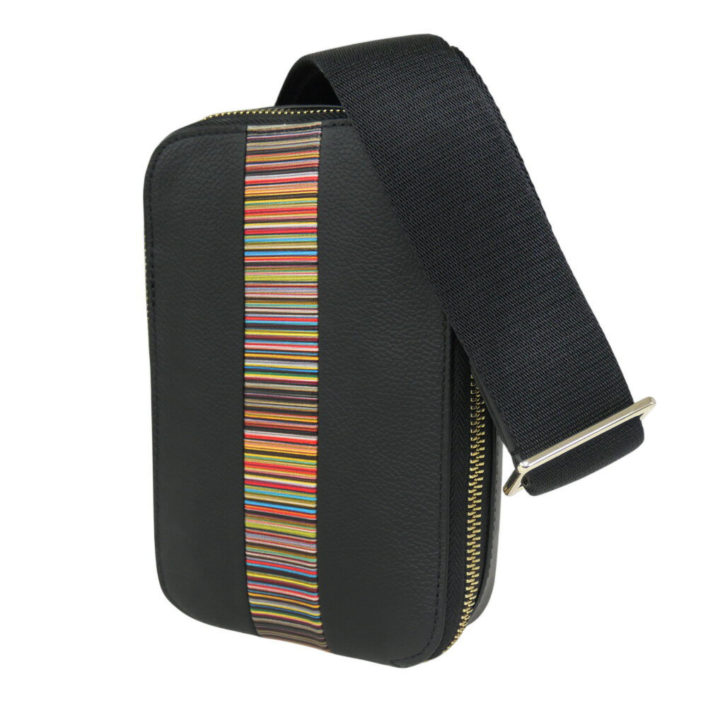 PAUL SMITH ポールスミス メンズショルダーバッグ M1A 8041 CMULTI ブラック 2026春夏新作