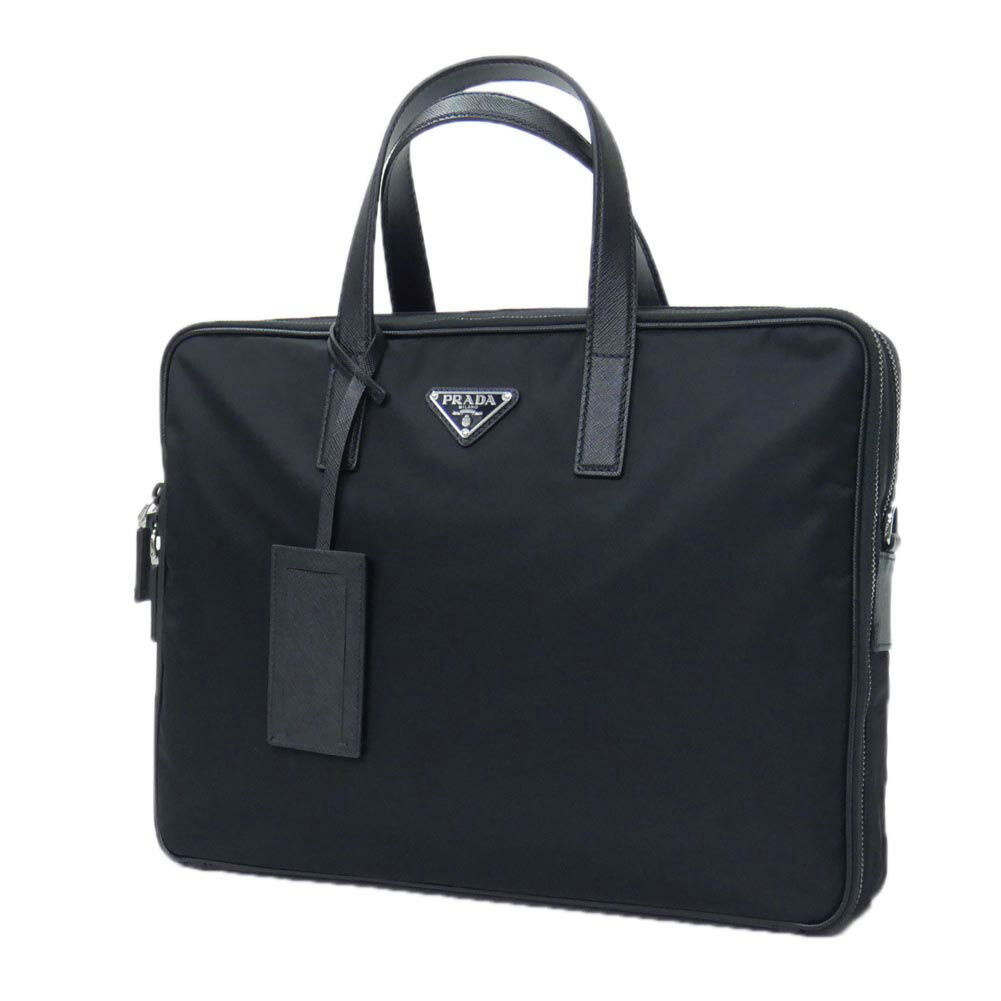 PRADA プラダ メンズハンドバッグ 2VE005 2DMH / BORSA DA LAVORO ブラック