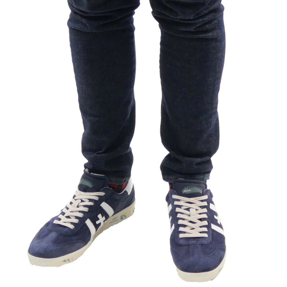 PREMIATA プレミアータ メンズローカットスニーカー BONNIE 5757（ボニー） ネイビー