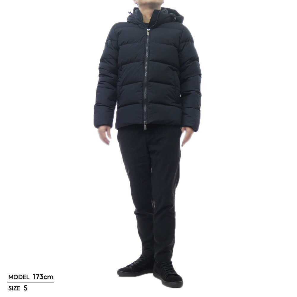 PYRENEX ピレネックス メンズダウンジャケット HMY022 / SPOUTNIC MINI RIPS TOP ダークネイビー 2025秋冬新作