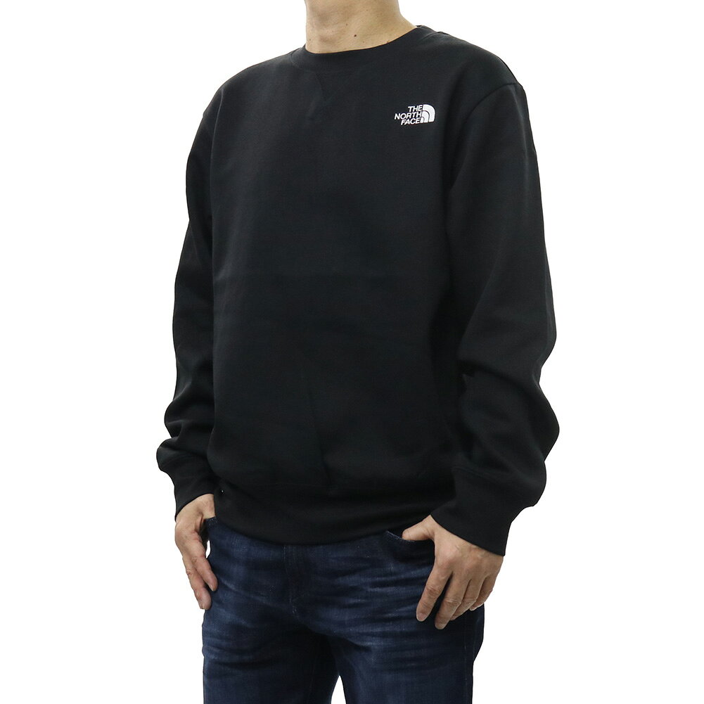 THE NORTH FACE ノースフェイス メンズ スウェット NF0A89ET / M ESS RX CREW 裏起毛 トレーナー プルオーバー 長袖 ブラック 定番人気商品