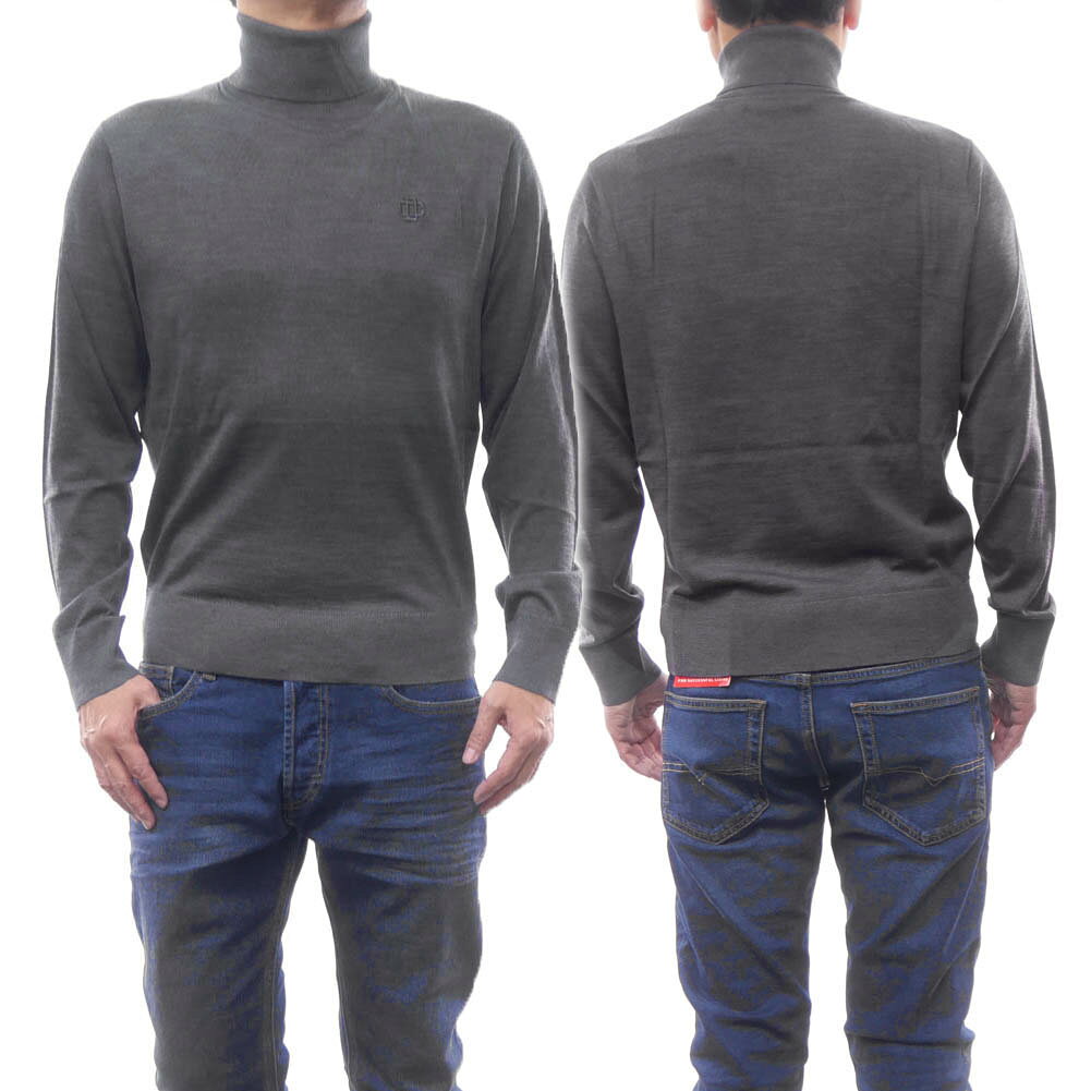 【新品】ディースクエアード DSQUARED2 ハイゲージ ウール タートルネック プルオーバーニット グレー【サイズL】【メンズ】 楽天市場】DSQUARED2（ネックラインタートルネック・ハイネック