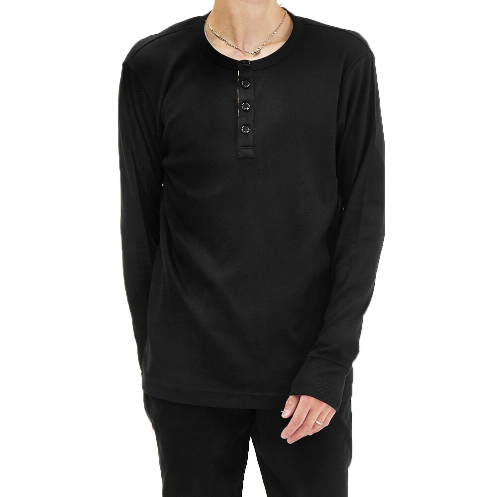 BURBERRY バーバリー メンズ ヘンリーネック ロングTシャツ 8123999 HENLEY LS 長袖 カットソー リブ bivlabo-10064476 BIVLABO パッケージ画像