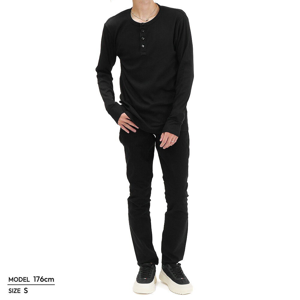 BURBERRY バーバリー メンズ ヘンリーネック ロングTシャツ 8123999 HENLEY LS 長袖 カットソー リブ bivlabo-10064476 BIVLABO サンプル画像2
