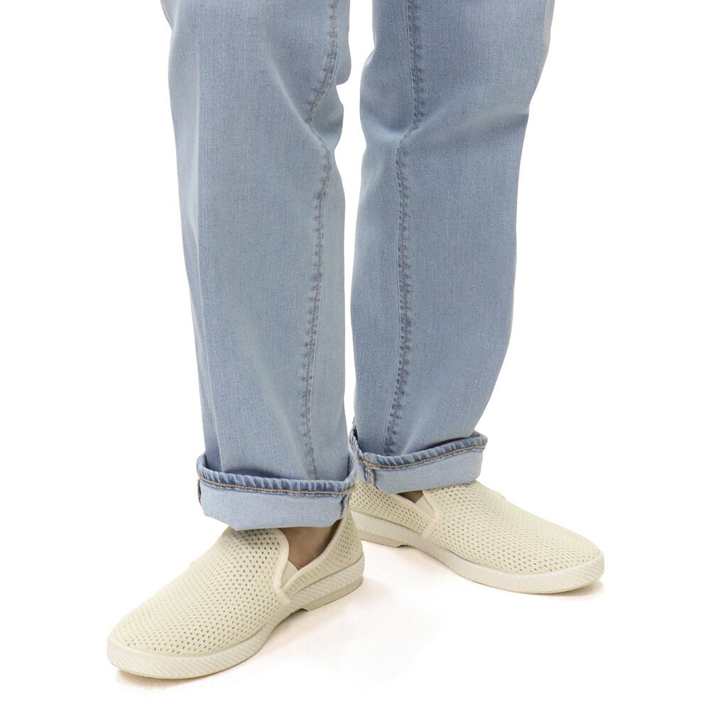 RIVIERAS リビエラ メンズスリッポン 3202 / CLASSIC FILET ライトベージュ 定番人...