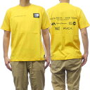 RVCA ルーカ メンズクルーネックTシャツ RVCA EVERLAST CM NY SS / BB041-228 イエロー