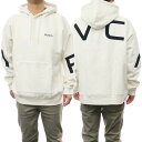 RVCA ルーカ メンズプルオーバーパーカー BD042-158 / FAKE RVCA HOODIE オフホワイト