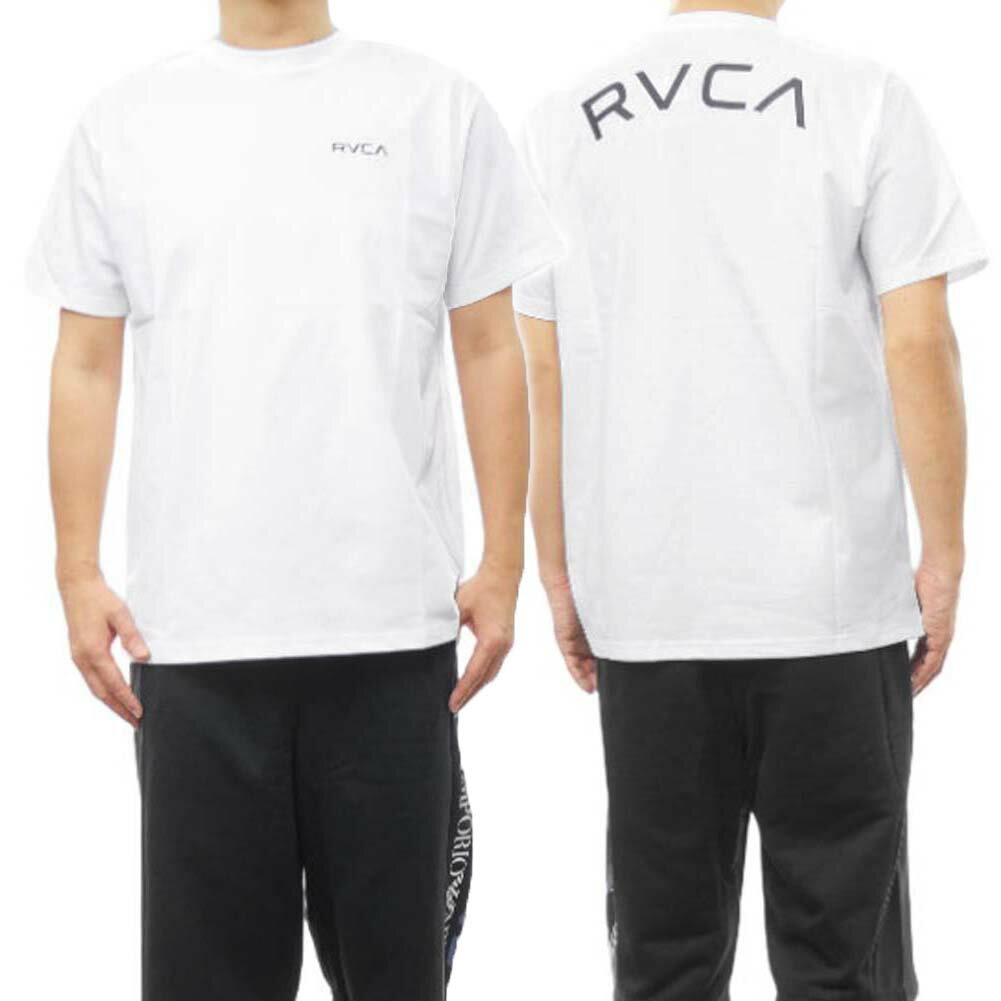RVCA ルーカ メンズクルーネックTシャツ BE041802 / ARC RVCA SURF SS ホワイト /2024春夏新作