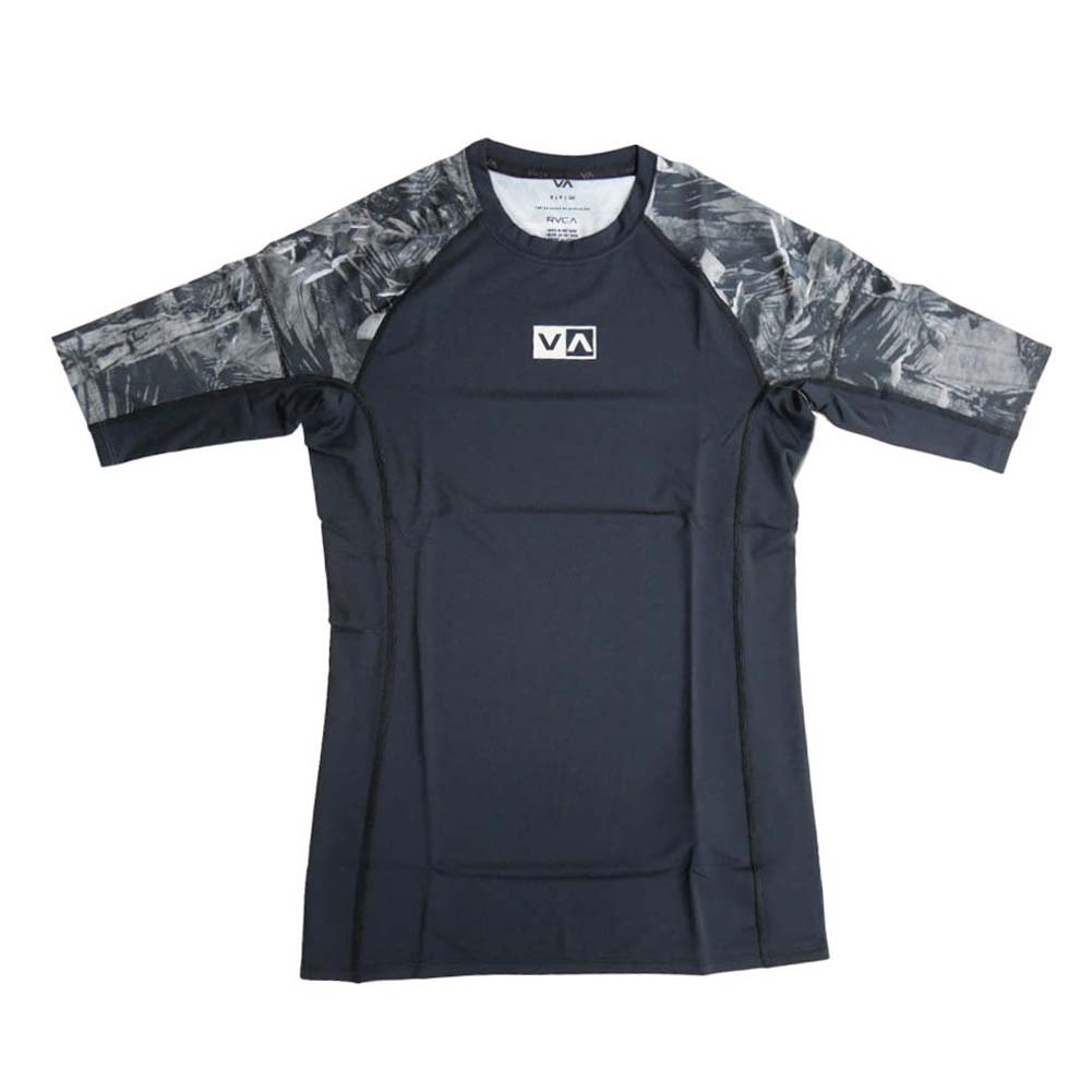 RVCA ルーカ メンズ ラッシュガード BE041856 HAWAII SPORT RASHUGUA ブラック