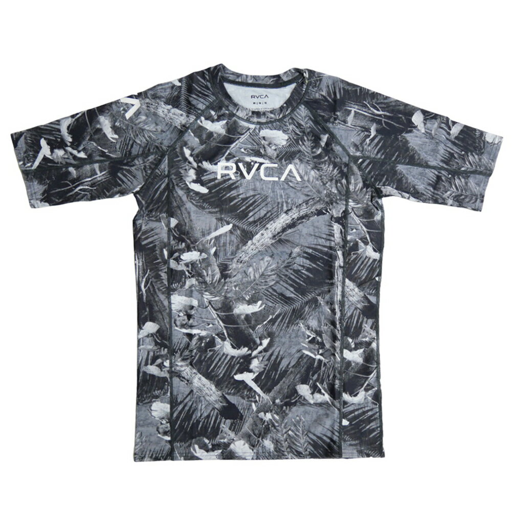 RVCA ルーカ メンズ ラッシュガード BE041863 RVCA LUSH SS ブラック